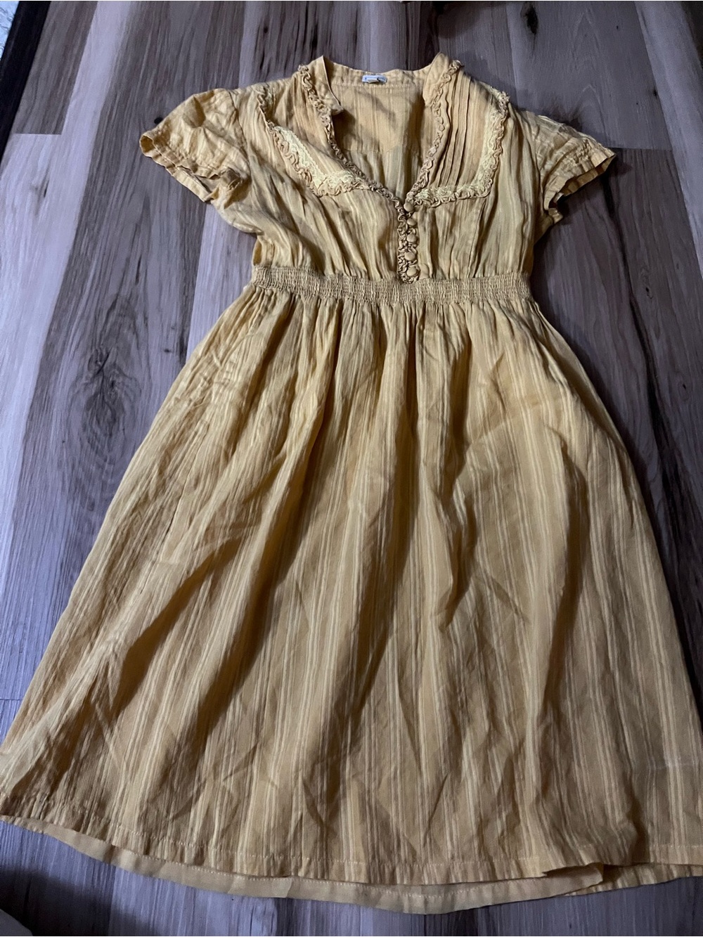 Fossil Women’s Yellow Dress Small